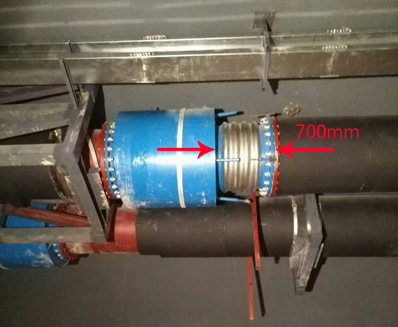 有關(guān)重慶CBD項(xiàng)目DN800內(nèi)外壓平衡波紋補(bǔ)償器拉長問題書面報(bào)告